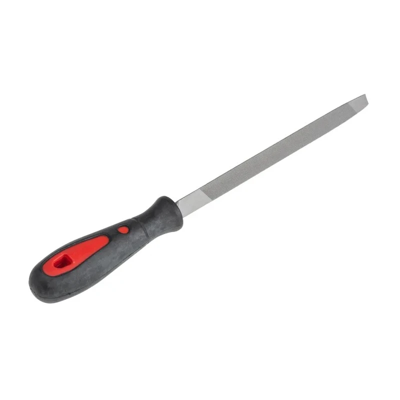 RS PRO Bastard Cut Three Square Engineers File, 150 mm Length, 12 mm Width, Handle Included 161-1493