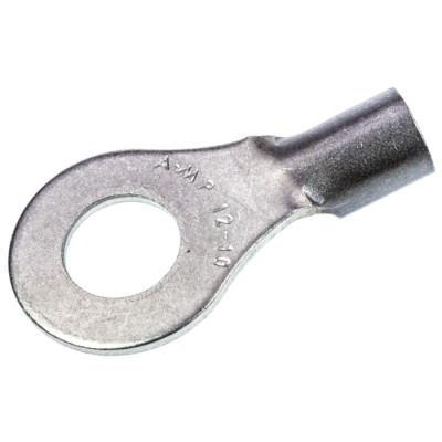 TE Connectivity STRATO-THERM High Temperature Uninsulated Ring Terminal M6 Stud Size 12 AWG to 10 AWG 649°C 323683