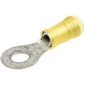 TE Connectivity PIDG Insulated Ring Terminal M6 Stud Size 12 AWG 10 AWG Wire Size Yellow 130205