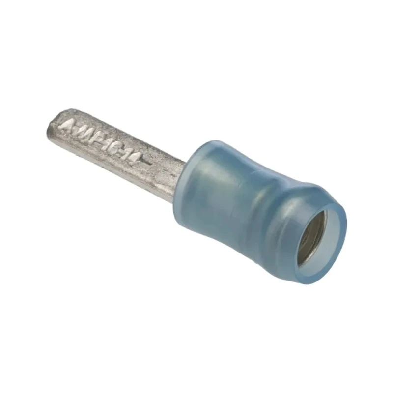 TE Connectivity PIDG Insulated Crimp Blade Terminal Nylon Insulation 16 AWG to 14 AWG 12.57mm Blade Length 131330