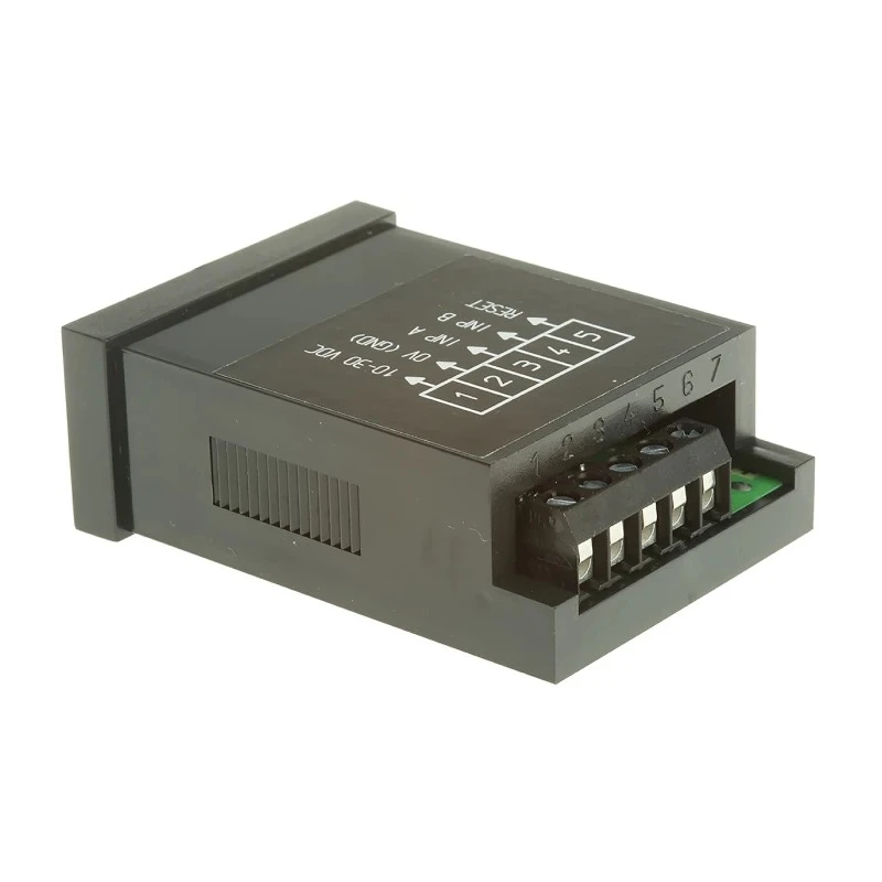 Kubler CODIX 523 Digital Hour Meter Counter 6 Digit LED Display Frequency Count Mode Panel Mount 30V dc 60kHz 6.523.012.300