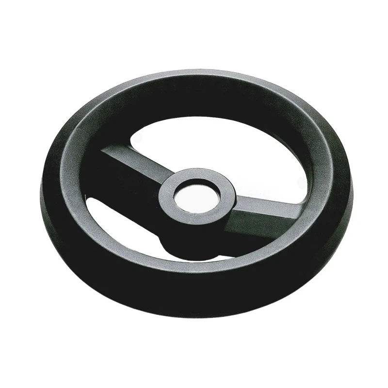 RS PRO Black Fibreglass Reinforced Technopolymer Spoked Hand Wheel 126 mm Diameter 161-1974