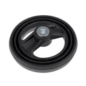 RS PRO Black Fibreglass Reinforced Technopolymer Spoked Hand Wheel 126 mm Diameter 161-1974