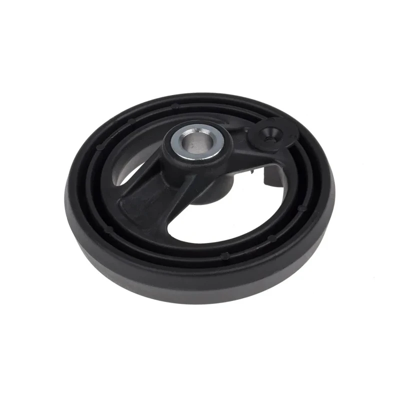 RS PRO Black Fibreglass Reinforced Technopolymer Hand Wheel 126 mm Diameter 161-2007