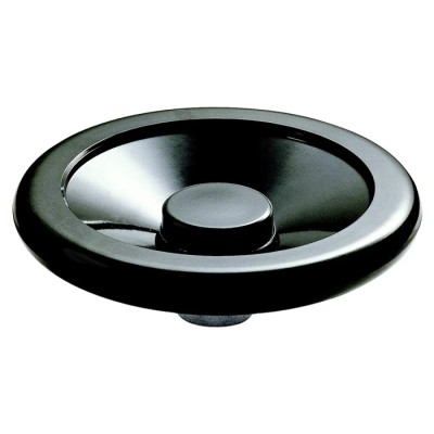 RS PRO Black Phenoplast Hand Wheel, 160 mm Diameter 161-2034