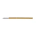 RS PRO Gold Test Pin 3A Male Spring Terminal Contact Phosphor Bronze Body 16.35 mm Length 261-5193