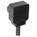 Bulgin C14 Right Angle Cable IEC Connector, 250V, 10A PX0685