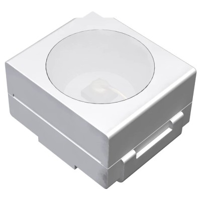 ROHM 3.3 V White High-Brightness LED SML-Z1 Surface Mount Circular Lens Milky White Finish SMLZN4WBGUW1