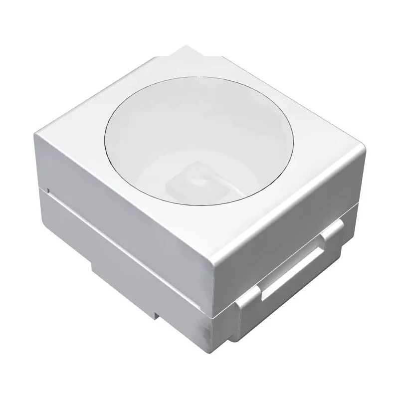 ROHM 3.3 V White High-Brightness LED SML-Z1 Surface Mount Circular Lens Milky White Finish SMLZN4WBGUW1