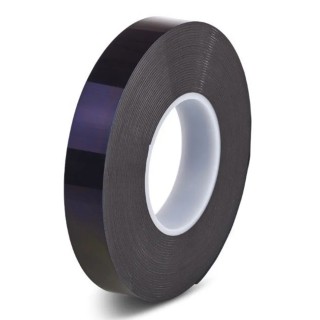 Hi-Bond Hi-PORSEAL Double Sided Black Polyethylene Foam Tape 6mm x 33m 0.8mm Thick HPS080B