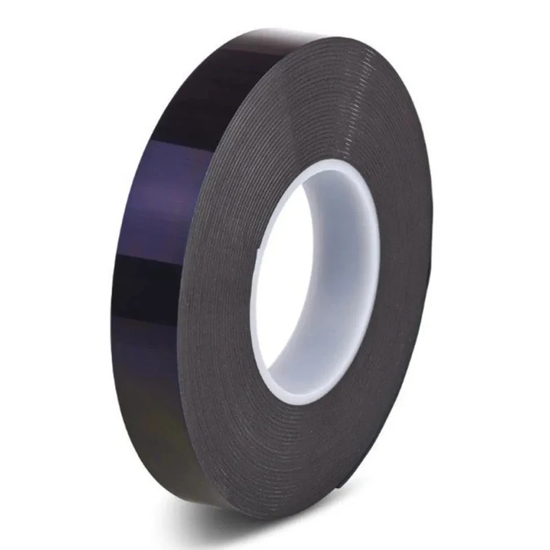 Hi-Bond Hi-PORSEAL Double Sided Black Polyethylene Foam Tape 6mm x 33m 0.8mm Thick HPS080B