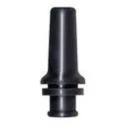 SES Sterling Black Polychloroprene Cable Clamp, 7.2 mm Maximum Bundle Diameter 01340001010
