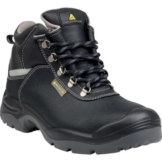 Delta Plus Men's Ankle Safety Boots Black Stainless Steel Toe S3 Water Resistant EU 41 UK 7 SAULT2