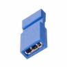 HARWIN M50 Jumper Straight Female Blue Jumper Socket 2 Way 1 Row 1.27 mm Pitch M50-2030005
