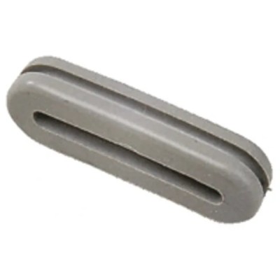 SES Sterling Grey Polyvinyl Chloride Cable Grommet for 44 mm Cable Diameter DO Series 01350003013