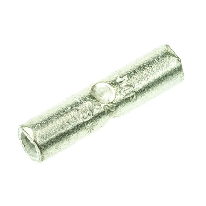TE Connectivity Solistrand Uninsulated Tin-Plated Copper Butt Splice Connector 16 AWG 14.68mm Diameter 3.58mm 31818
