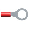 TE Connectivity PLASTI-GRIP Insulated Ring Terminal M8 Stud Size 22 AWG To 16 AWG Red 8-34151-1