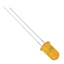 Kingbright 2.5 V Orange LED T-1 3/4 (5 mm) Through Hole L53 L-53SED