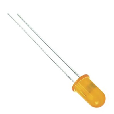 Kingbright 2.5 V Orange LED T-1 3/4 (5 mm) Through Hole L53 L-53SED