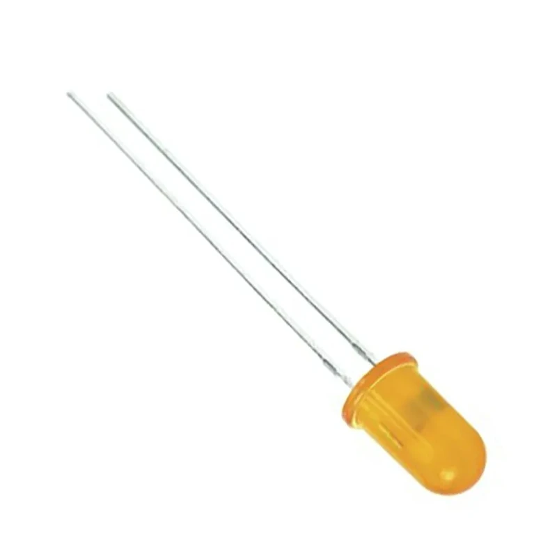 Kingbright 2.5 V Orange LED T-1 3/4 (5 mm) Through Hole L53 L-53SED