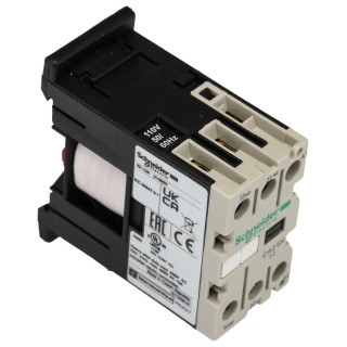 Schneider Electric TeSyS CA Contactor 10A 110V AC Coil 1 NO 1 NC 690V AC CA2SK11F7