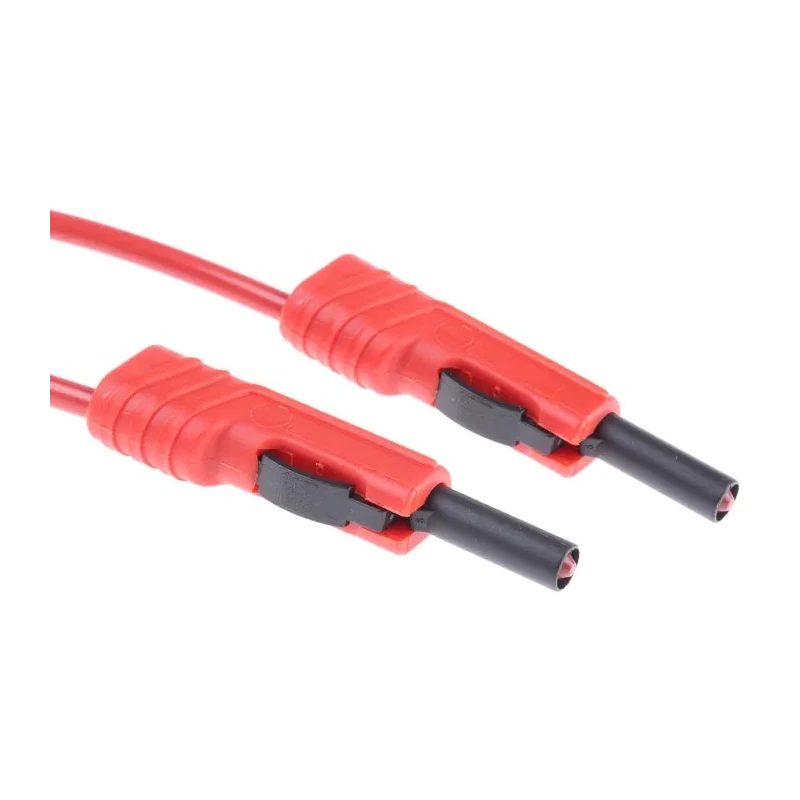 Hirschmann Test & Measurement Test Lead 16A 60V DC Red 500mm Length 973 645-101-