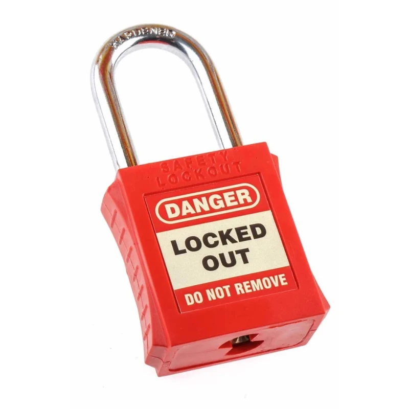 RS PRO 10 Padlock Lockout Station Yellow Aluminium Composite Panel ACP Open Lockout Station 161-5879