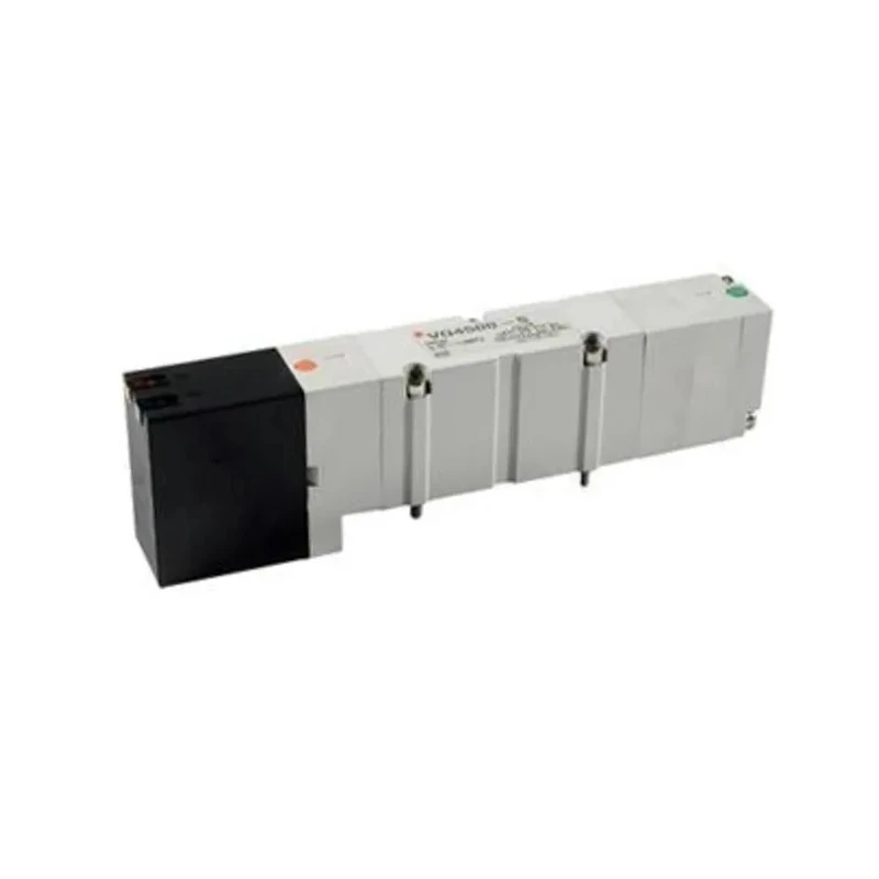 SMC Pneumatic Solenoid/Pilot-Operated Control Valve 2/1 Solenoid Rc Threaded 24V DC Aluminium Body VQ4000
