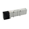 SMC Pneumatic Solenoid/Pilot-Operated Control Valve 2/1 Solenoid Rc Threaded 24V DC Aluminium Body VQ4000