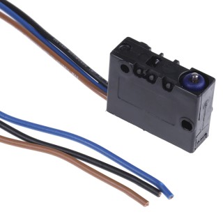 Crouzet Plunger Micro Switch Pre-Wired Terminal 10A 250V AC 4V DC SPDT IP67 83169002