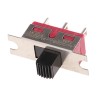 C & K Panel Slide Switch SPDT Latching 6A Nylon 1101M1S3ZQE2