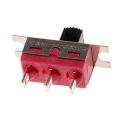 C & K Panel Slide Switch SPDT Latching 6A Nylon 1101M1S3ZQE2