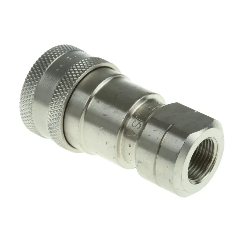 Parker Stainless Steel Hydraulic Quick Connect Coupling Female G 3/8 in, 35 Mpa SH3-62-BSPP