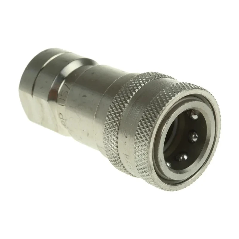 Parker Stainless Steel Hydraulic Quick Connect Coupling Female G 3/8 in, 35 Mpa SH3-62-BSPP