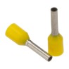 JST Insulated Crimp Bootlace Ferrule Yellow 8 mm Pin Length, 1.4 mm Pin Diameter, 18 AWG Wire Size GTR1-8