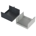 Bopla Universal Series Grey ABS Electrical Enclosure IP40, 60 mm Height, 100 mm Width, 100 mm Length IP40