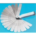 RS PRO Steel Feeler Gauge, 25 Blades with High-Carbon Steel Blades and Nickel-Plated Mild Steel Holder 263-5074