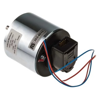McLennan Servo Supplies DC Servo Motor 24-30 V 30 W 1600 rpm 36 Ncm Torque 6 mm Shaft Diameter 263-6011