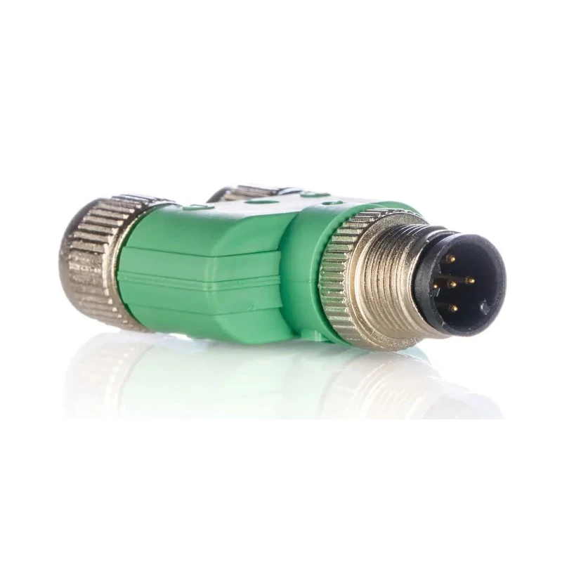 Phoenix Contact Straight Circular Connector Adapter 5 M12 Male 5 M12 Female 1683468