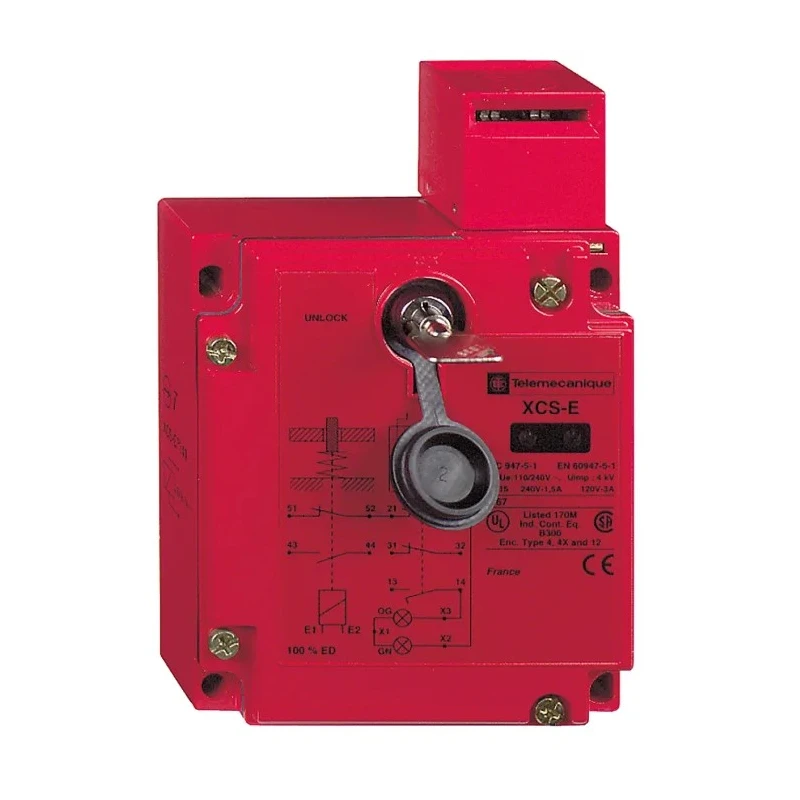 Telemecanique Sensors XCS-E Series Solenoid Interlock Switch, Power to Unlock Actuator Included, 24V AC/DC, Metal XCSE5312