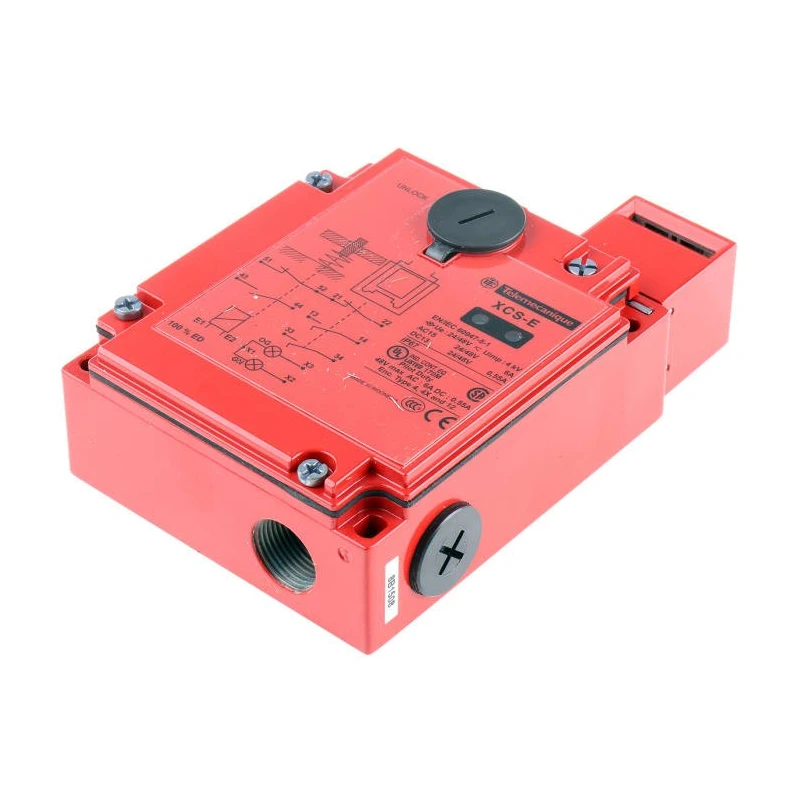 Telemecanique Sensors XCS-E Series Solenoid Interlock Switch, Power to Unlock Actuator Included, 24V AC/DC, Metal XCSE5312