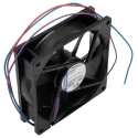 ebm-papst 3400 N Series Axial Fan 12V DC 2W 166mA Max IP68 92 mm x 92 mm x 25.4 mm 