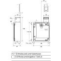 Telemecanique Sensors XCS-E Series Solenoid Interlock Switch, Power to Unlock Actuator Included, 24V AC/DC, Metal XCSE5312