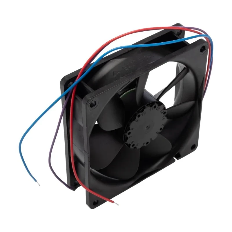 ebm-papst 3400 N Series Axial Fan 12V DC 2W 166mA Max IP68 92 mm x 92 mm x 25.4 mm 