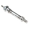 SMC Pneumatic Piston Rod Cylinder 25 mm Stroke, Aluminium Alloy Body, Double Acting, Clevis Mount, CD85 Series