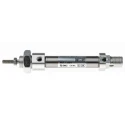 SMC Pneumatic Piston Rod Cylinder 25 mm Stroke, Aluminium Alloy Body, Double Acting, Clevis Mount, CD85 Series 