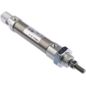 SMC 25 mm Pneumatic Piston Rod Cylinder Double Acting Clevis Mount Aluminium Alloy Body CD85 
