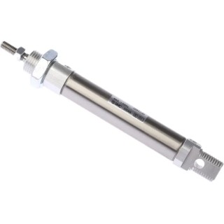 SMC 50 mm Pneumatic Piston Rod Cylinder Aluminium Alloy Body Double Acting Both Ends Tapped Mount CD85