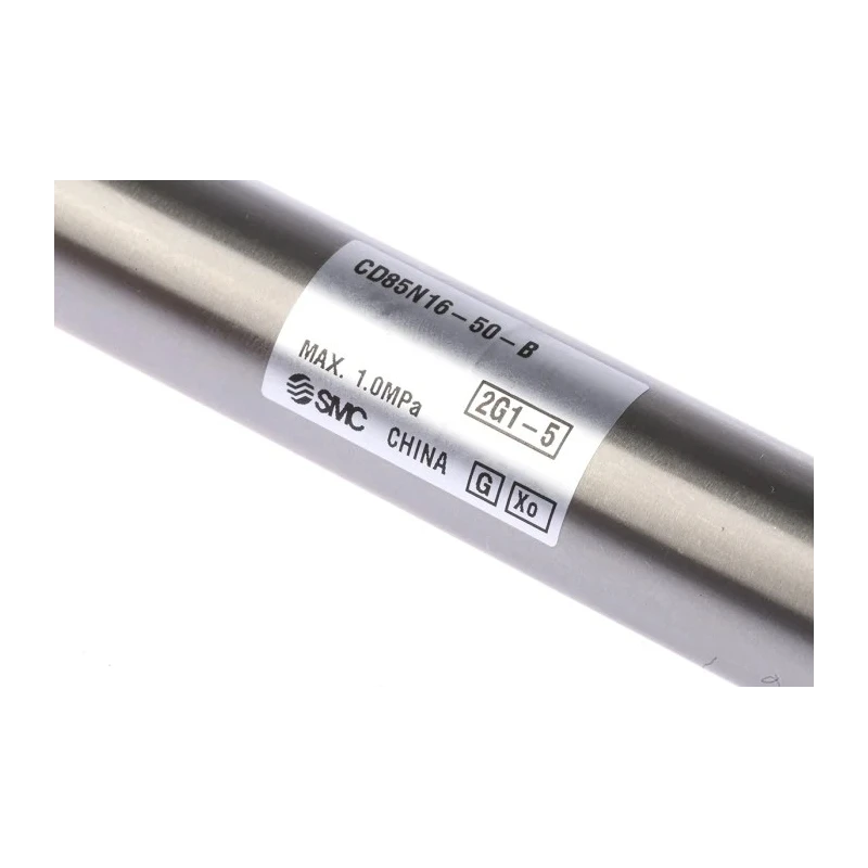 SMC 50 mm Pneumatic Piston Rod Cylinder Aluminium Alloy Body Double Acting Both Ends Tapped Mount CD85