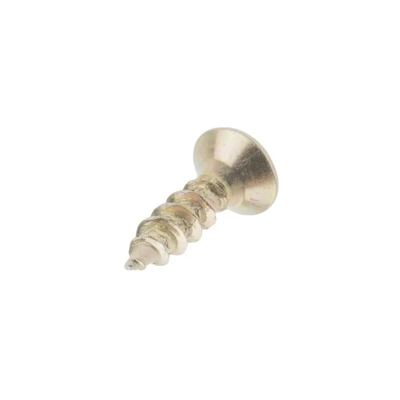 RS PRO Pozidriv Countersunk Steel Wood Screw Passivated Zinc Plated 3 mm Thread 12 mm Length 263-1808
